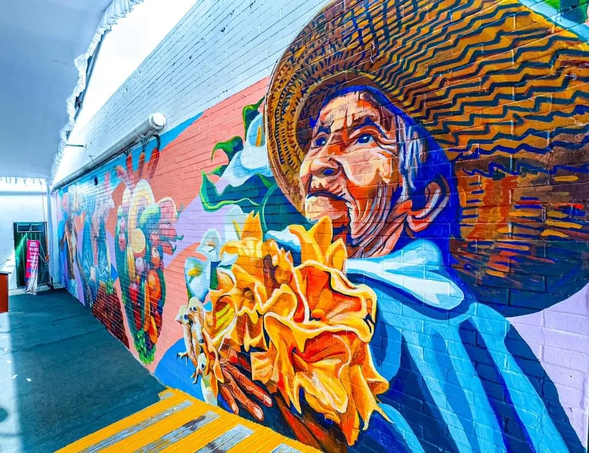 Toluca se engalana con un nuevo mural en el Mercado Hidalgo