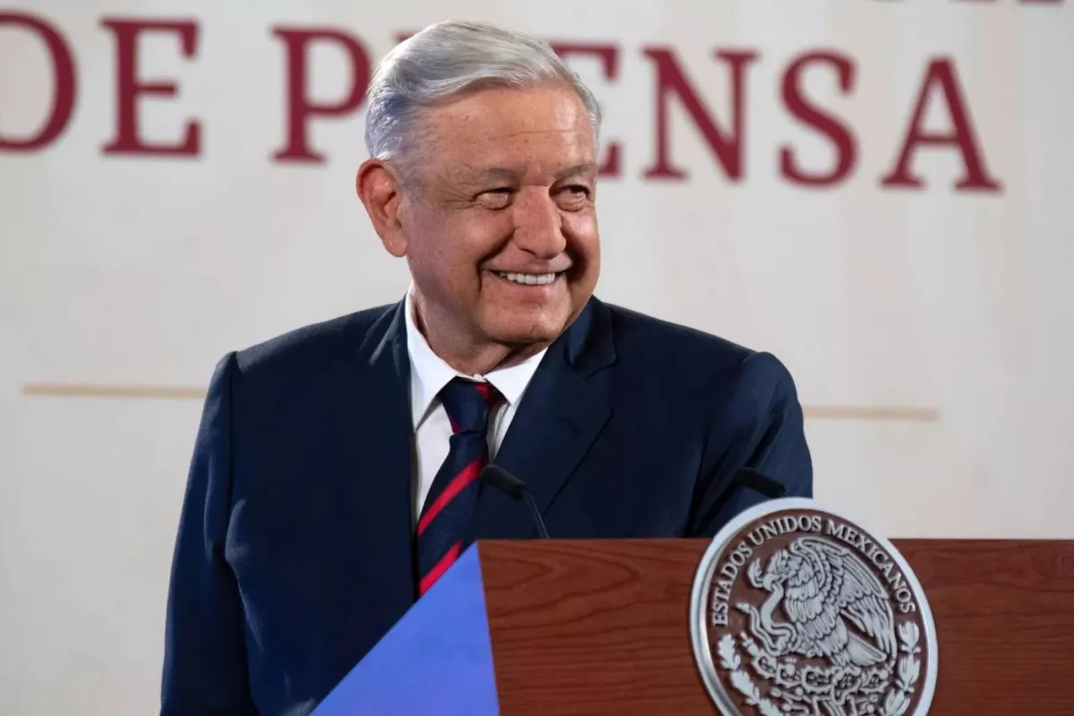Foto de AMLO.