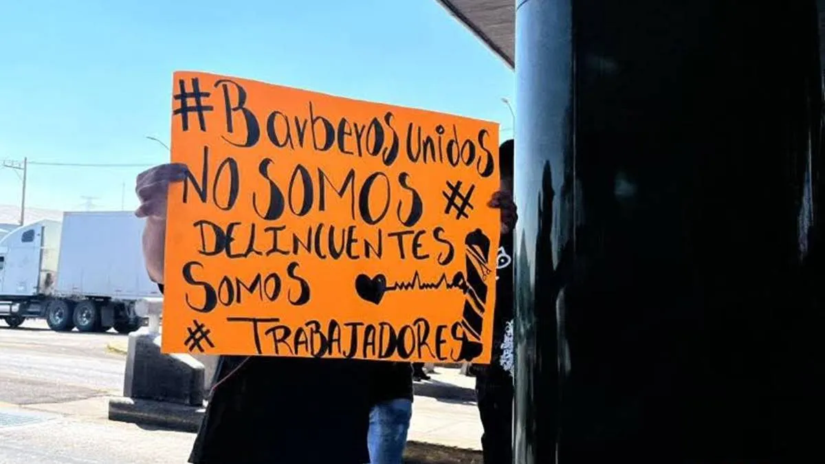 Barberos dan libre paso en caseta de Tepotzotlán