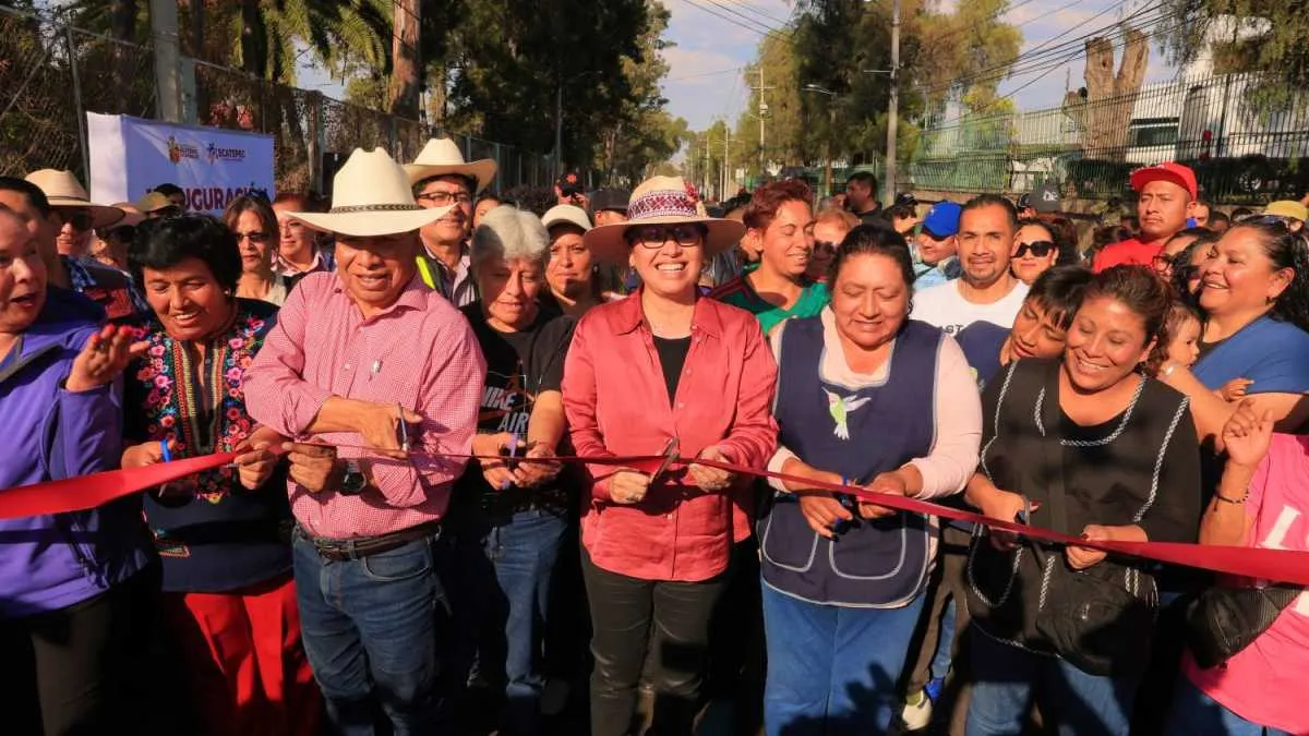 Ecatepec rehabilita las avenidas del Trabajo y Miguel Hidalgo; beneficia a 20 mil vecinos