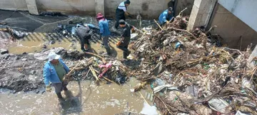 Grupo Tláloc concluye limpieza y desazolve en calles de Ecatepec tras lluvias