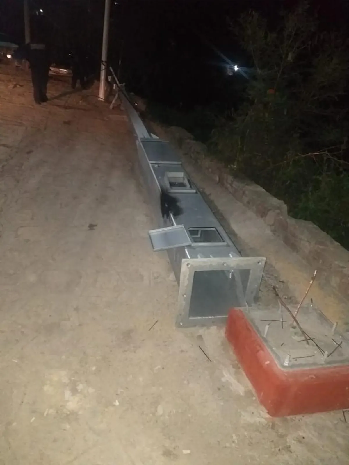 C5 “ciego” en el sur; delincuentes destrozan cámaras