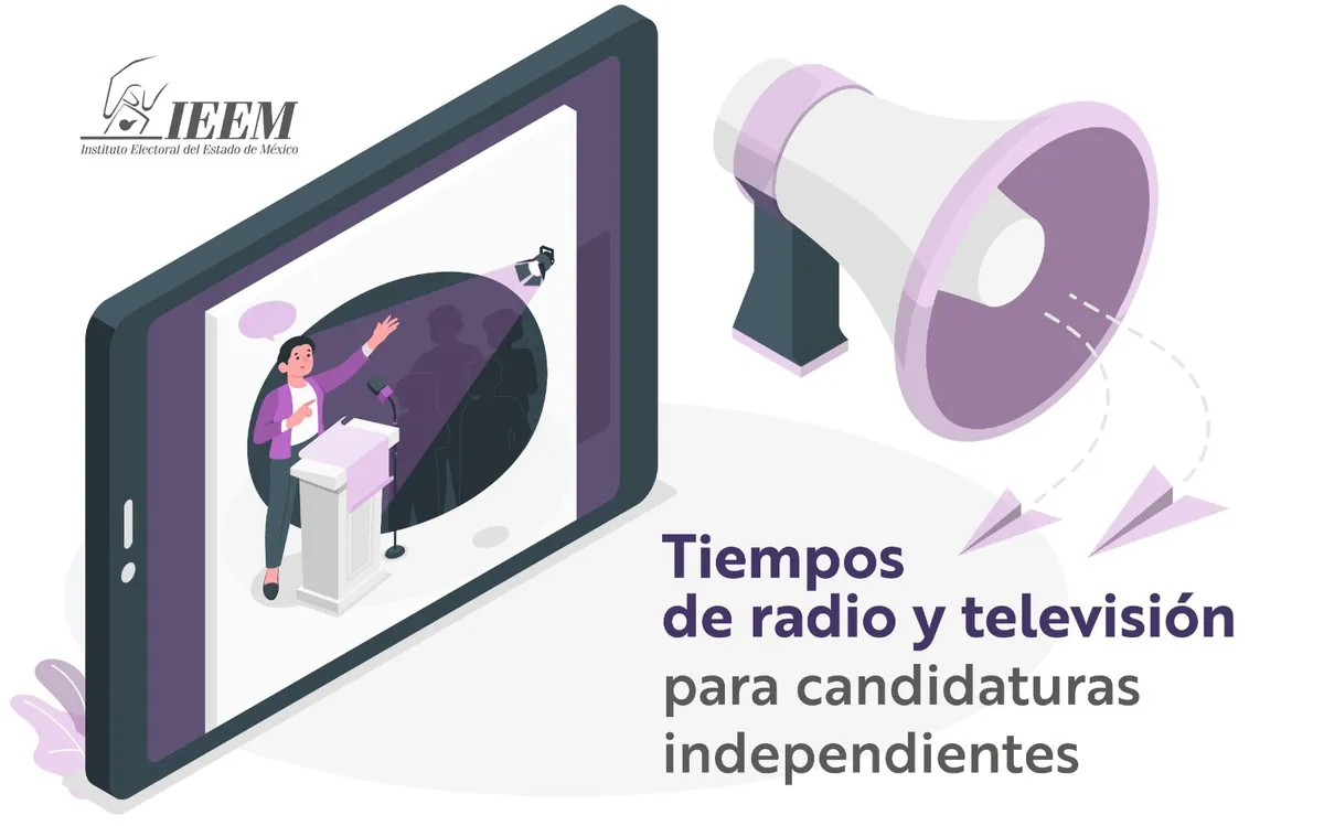 IEEM apoya a candidaturas independientes en el acceso a tiempos de radio y televisión