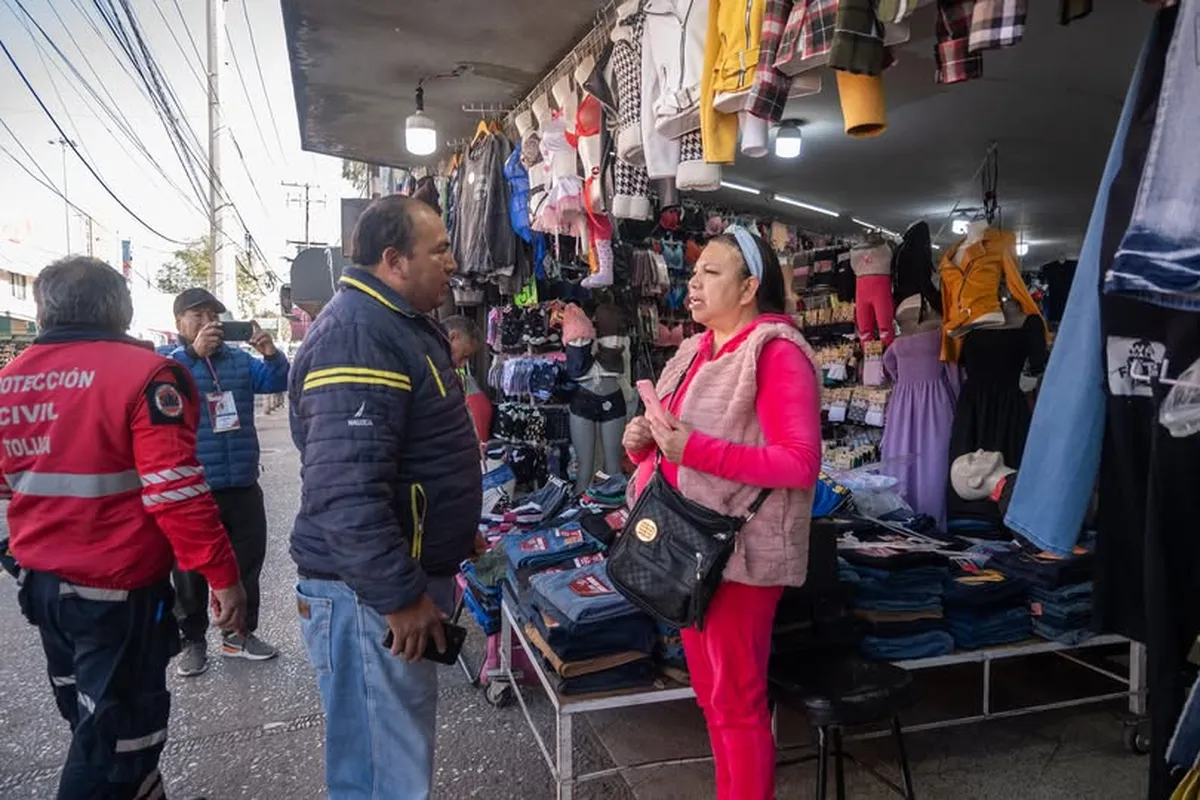 Toluca recupera la zona Mercado Juárez – Terminal