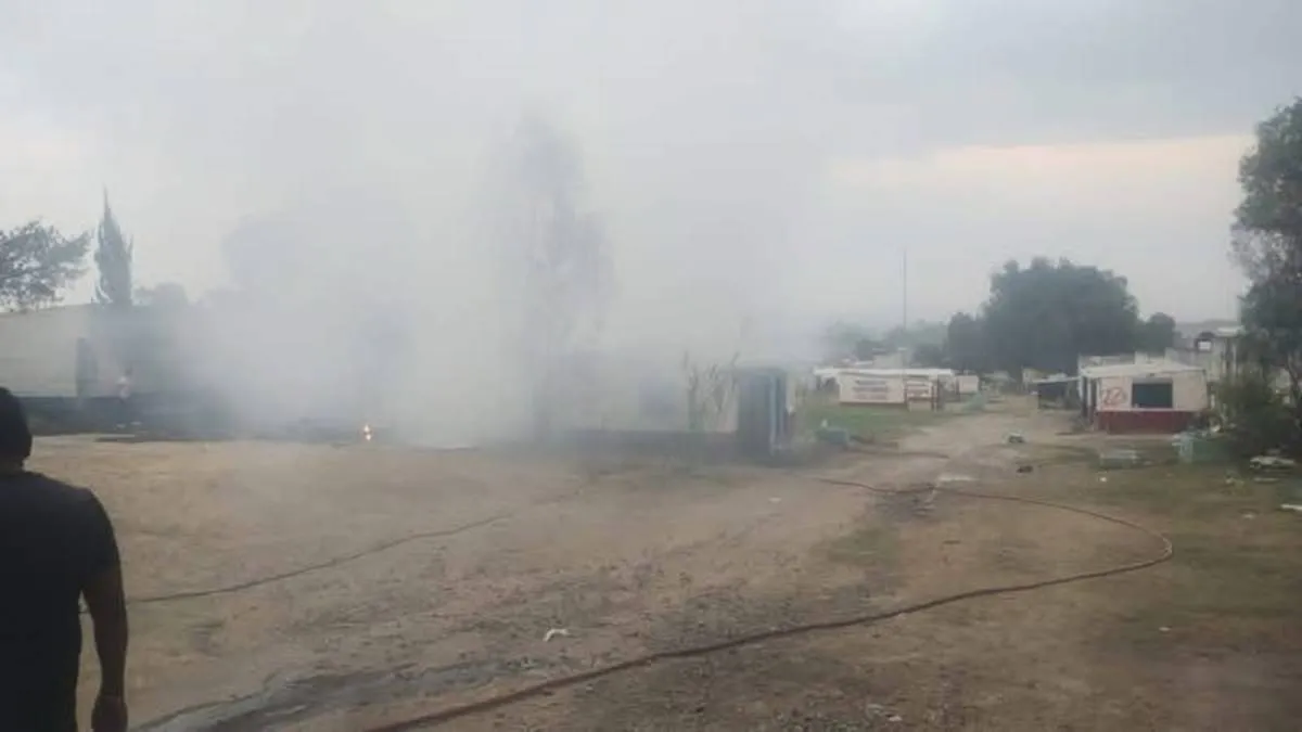 Taller de pirotecnia explota en Tultepec