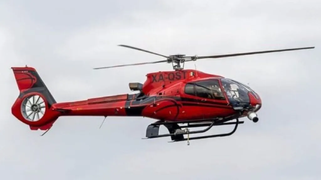 Helicóptero se desploma en límites con Juchitepec y Tepetlixpa