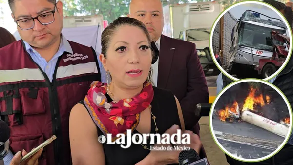 Edomex: Continúan hospitalizados cinco lesionados de trenazo y explosión de pipa