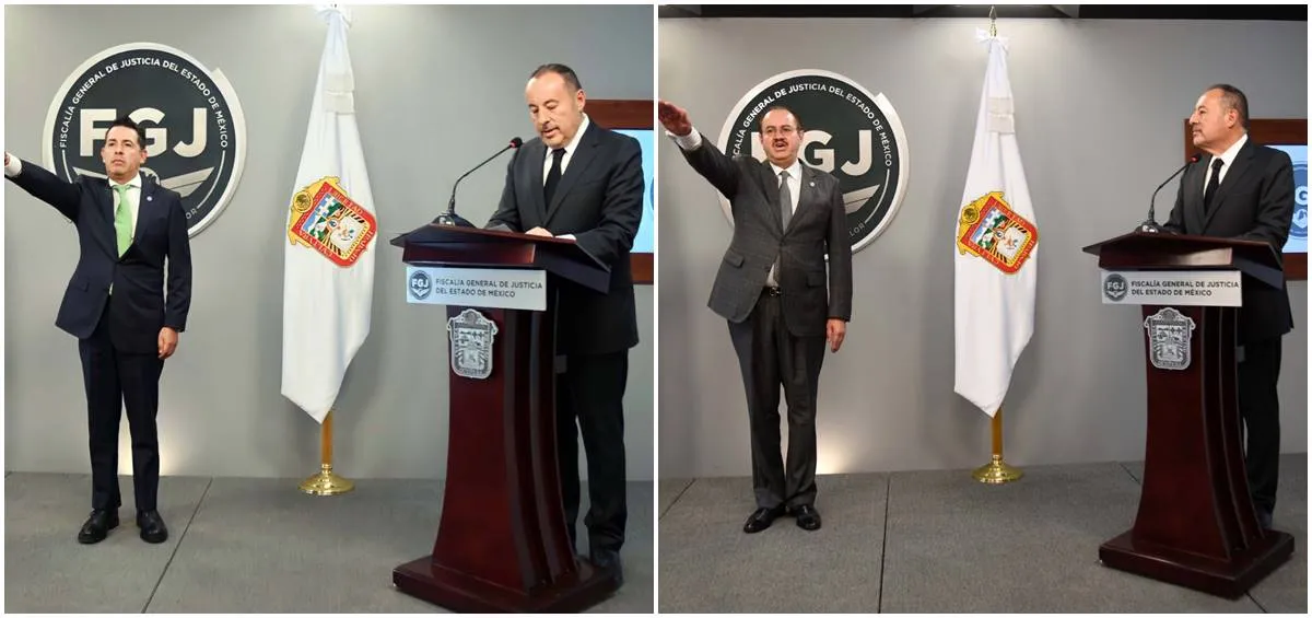 Nuevos nombramientos en la Fiscalía General de Justicia del Estado de México