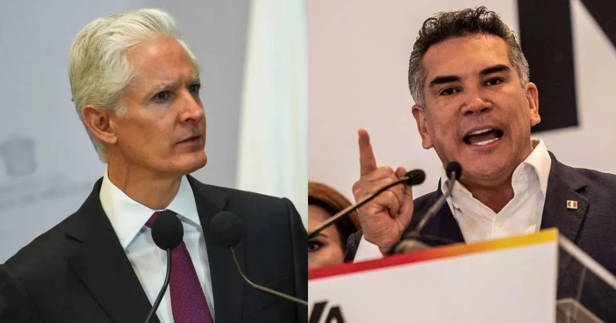 Explota “Alito” Moreno contra Alfredo del Mazo tras su renuncia al PRI