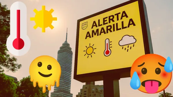 CDMX en Alerta Amarilla por altas temperaturas 