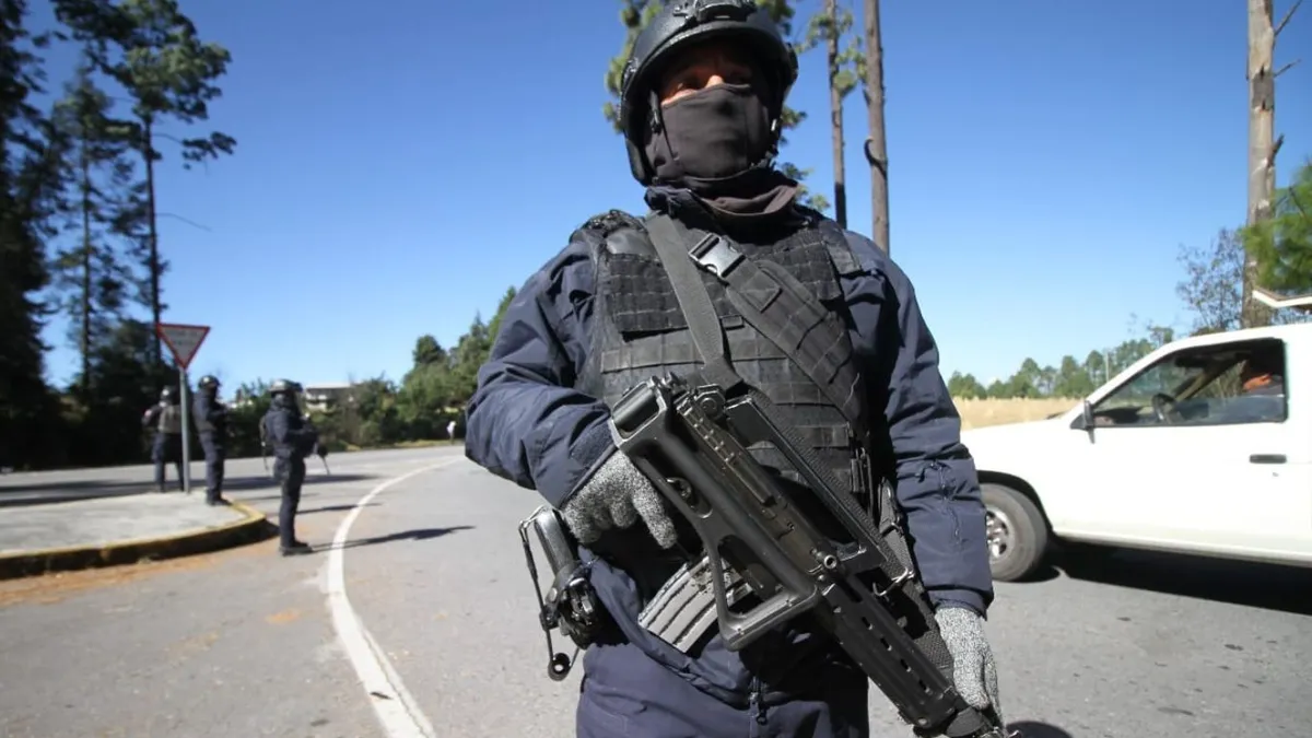 Edomex: Despliegan más de 30 policías por Operativo Ocuilan