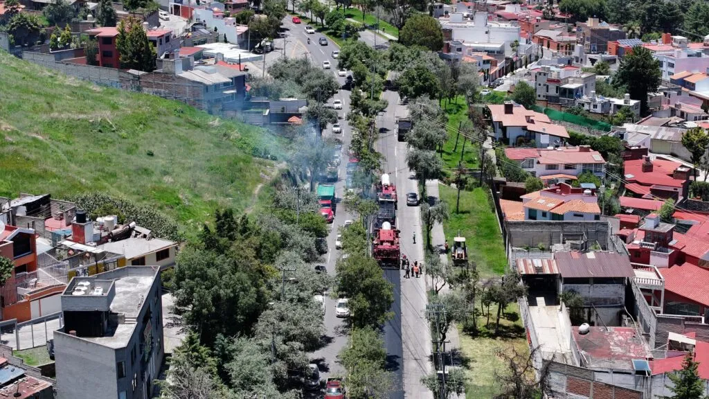 Inicia Toluca repavimentación de Paseo Matlatzincas con el “Diablo Dragón”