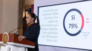 Claudia Sheinbaum afirmó que en México no hay censura y defendió el derecho de réplica durante su conferencia matutina.