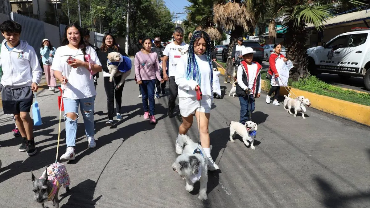 Realiza Huixquilucan segunda caminata familiar para promover los derechos humanos