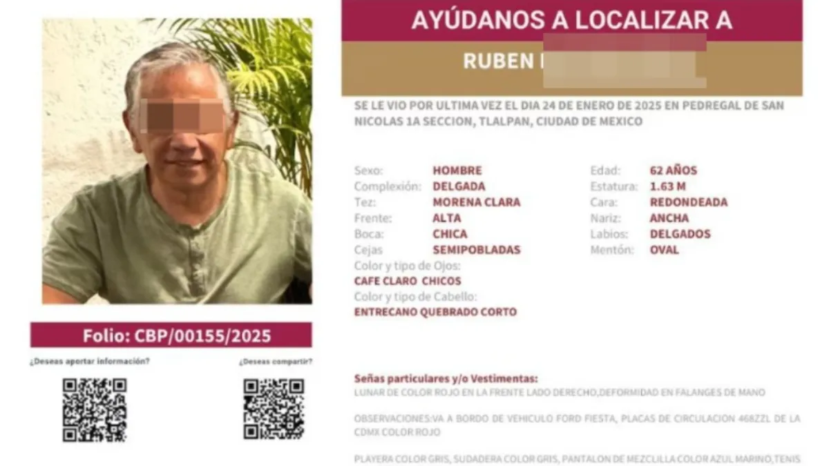 El conductor de Uber Rubén fue hallado sin vida en Tlalpan tras una semana desaparecido. Internautas exigen seguridad.