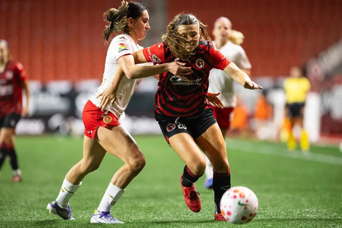 Diablas Rojas derrotan 3-1 a las Xolas en la Liga MX Femenil