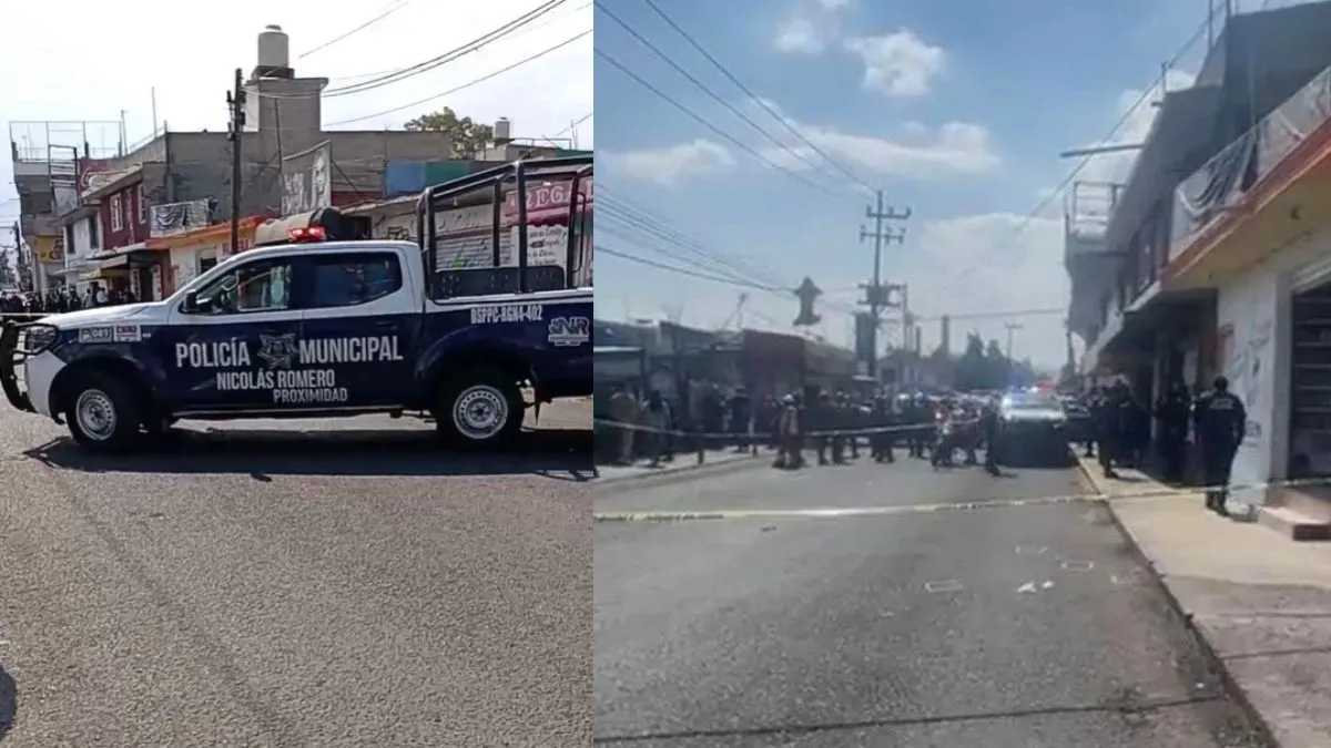 Jóvenes son baleados al interior de una cocina económica en Nicolás Romero