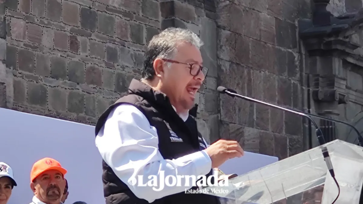 Obreros conmemoran el Día del Trabajo en Tlalnepantla; llaman a la unidad nacional frente a la injerencia extranjera