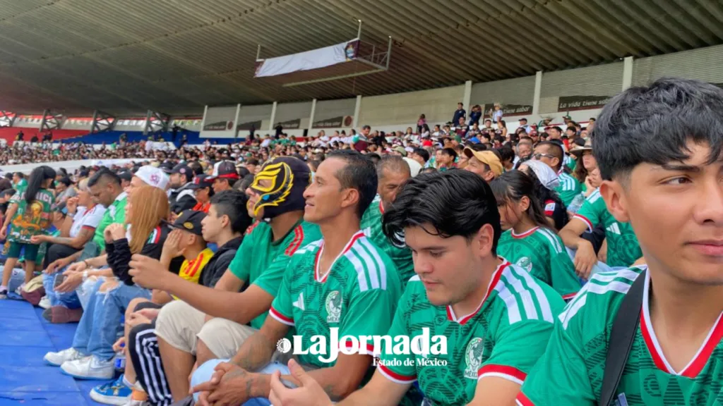 Resuena el grito de México en el Estadio Neza 86 [VIDEO]