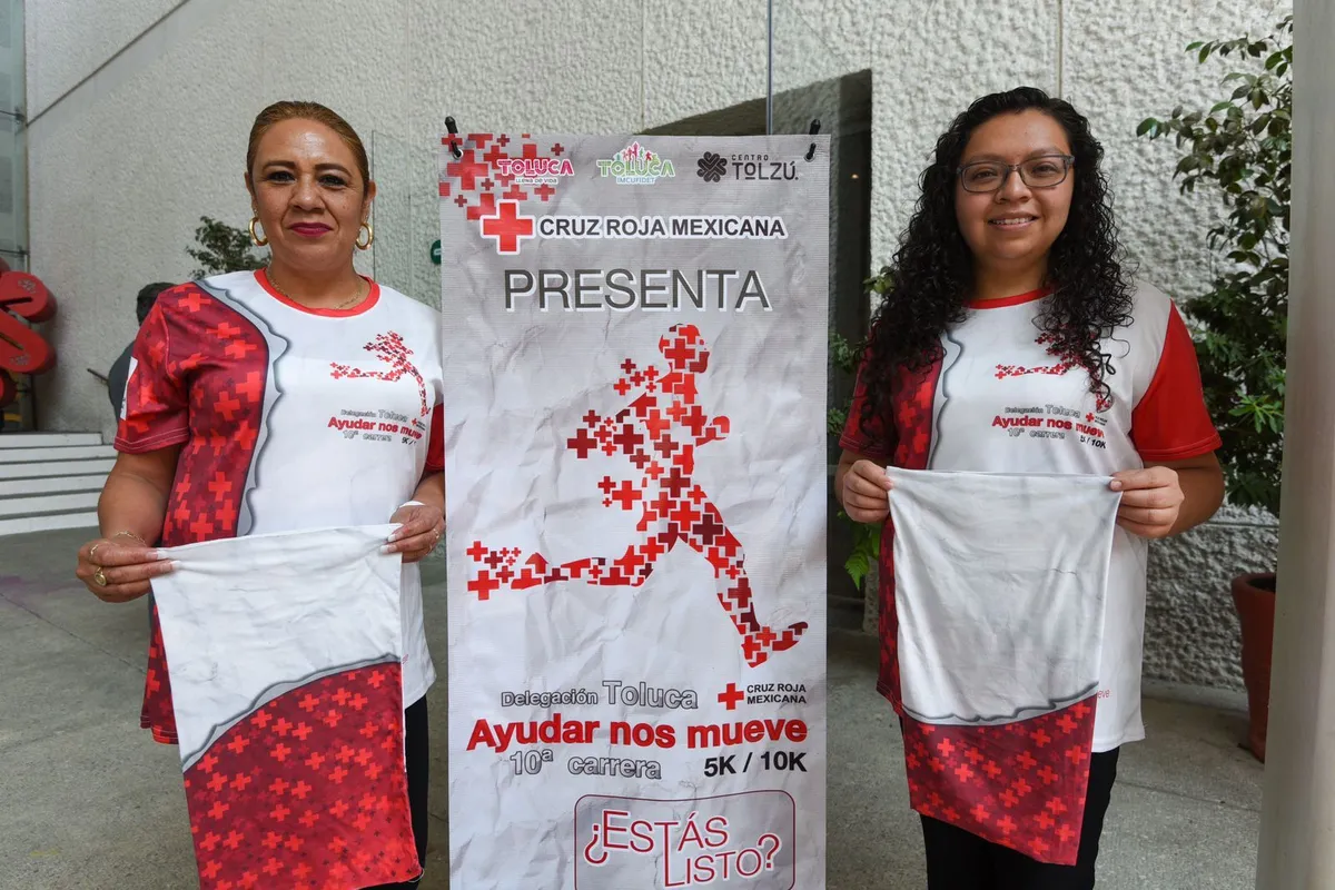 Anuncian décima carrera de la Cruz Roja para recaudar fondos