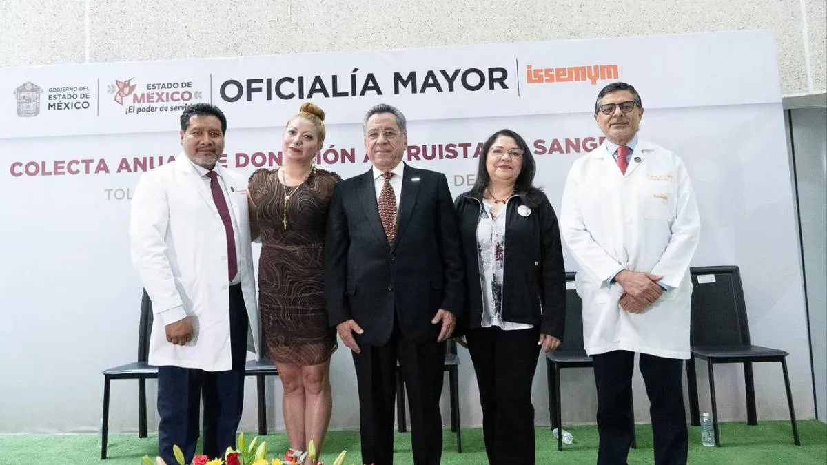 Inicia ISSEMYM Cuarta Colecta Anual de Donación de Sangre