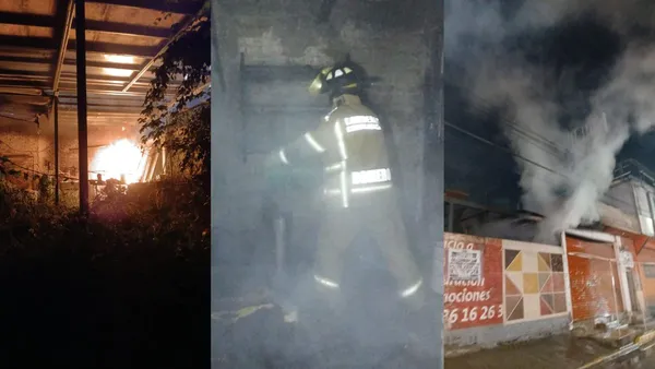 Incendios en Chimalhuacán interrumpieron celebraciones de Fiestas Patrias
