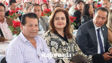 Ana Lilia Herrera se encuentra con la militancia priísta de la región Pirámides