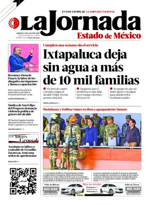 La Jornada Edomex | 11 de julio de 2026
