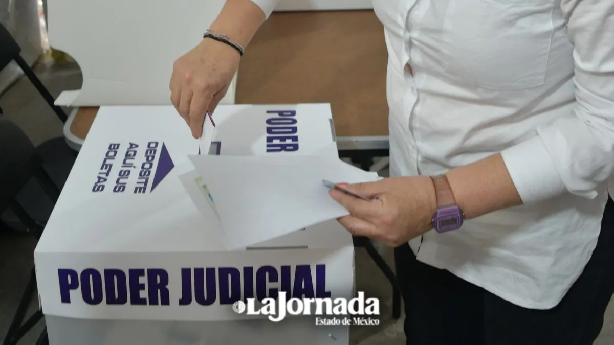 Árbitros electorales realizan simulacro de votación de elección judicial