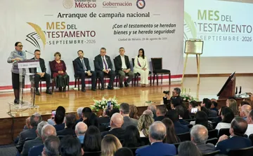 Arranca la Jornada Nacional “Septiembre, Mes del Testamento” para dar certeza jurídica a las familias: Segob