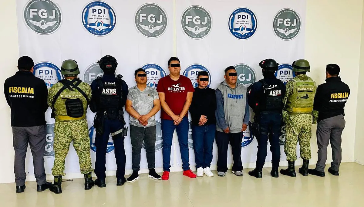 Capturan a presuntos “Halcones” en Temascalcingo y Acambay