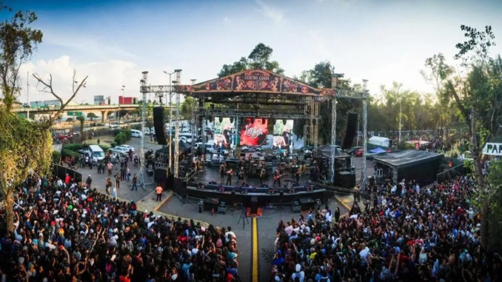 Un cierre espectacular ante 60 mil personas se vivió en el Festival Internacional las Cuatro Casas