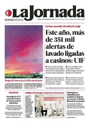 La Jornada Nacional | 13 de noviembre de 2025