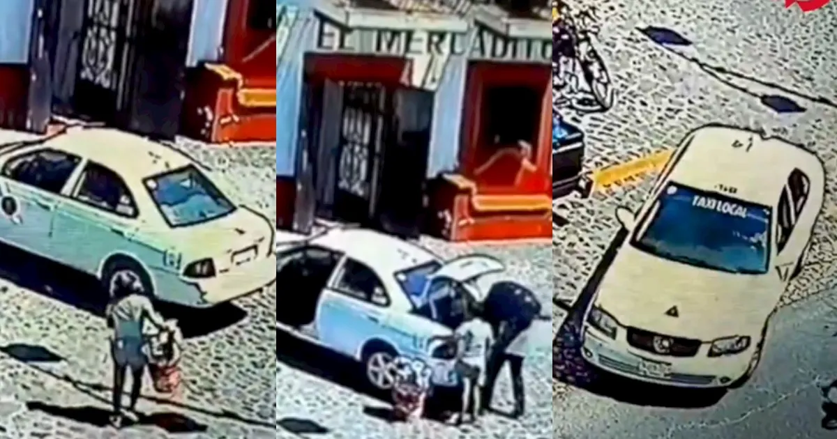 VIDEO: Echada al hombro en una bolsa, así habrían trasladado a Camila en Taxco