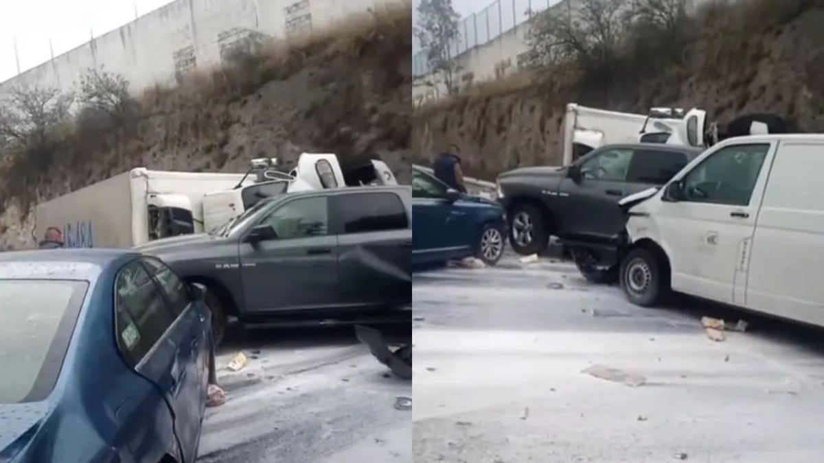 Carambola en la Toluca-Ixtlahuaca provoca cierre total hoy 30 de marzo [VIDEO]