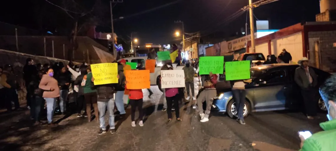 Bloquean acceso a Tenancingo tras detención del alcalde electo de Ocuilan