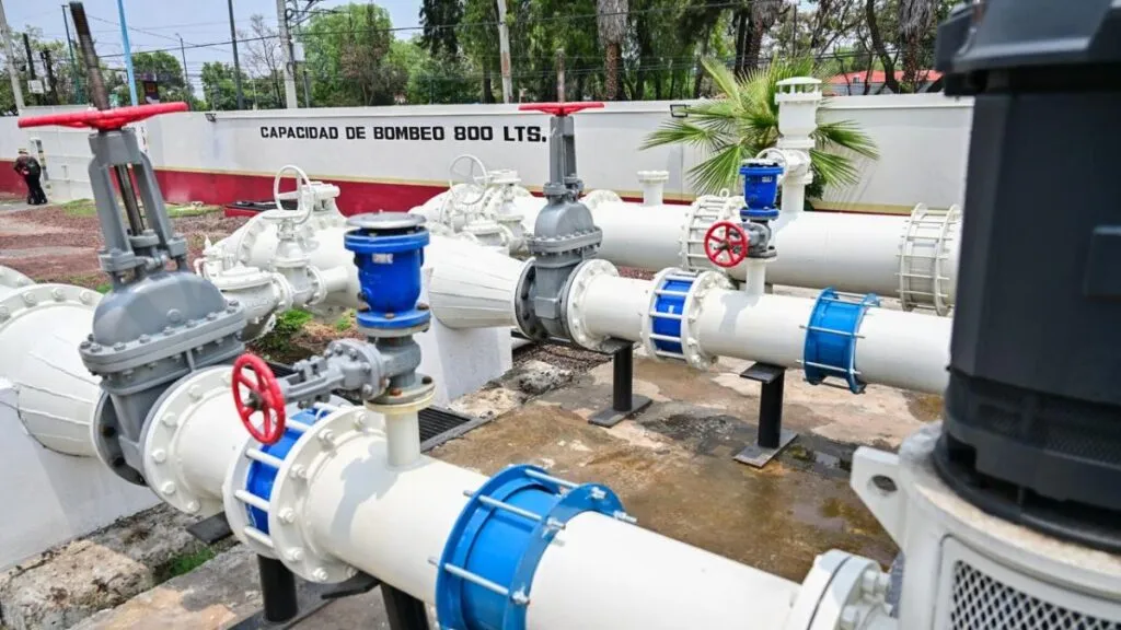 Delfina Gómez reactiva Planta Zaragoza en Nezahualcóyotl; mejorará suministro de agua a 430 mil habitantes