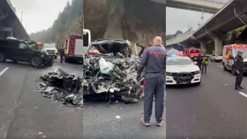 Accidente en la México-Toluca deja dos personas lesionadas [Actualización]