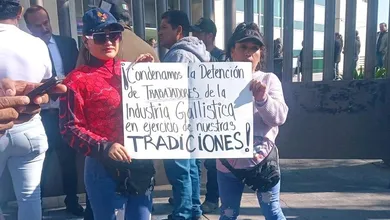 Los detenidos se encontraban domicilio de la colonia Nueva San Rafael, donde al parecer había una pelea de gallos.