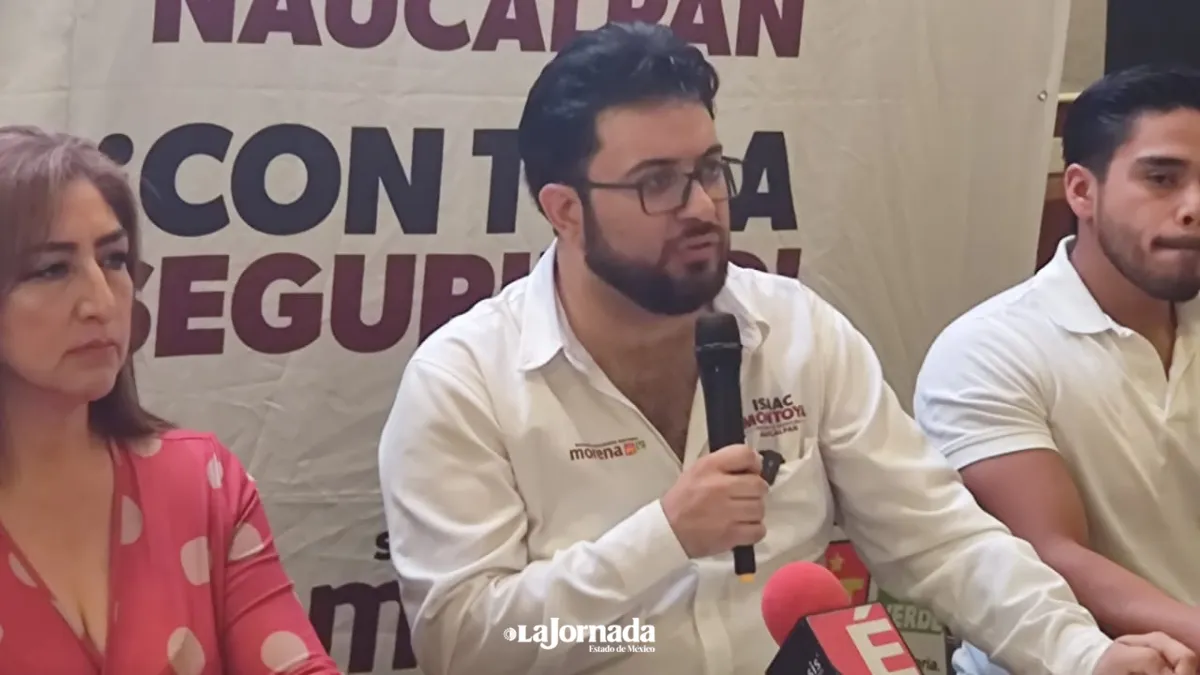 Morena bajará salario a funcionarios si llega a la presidencia municipal de Naucalpan: Isaac Montoya