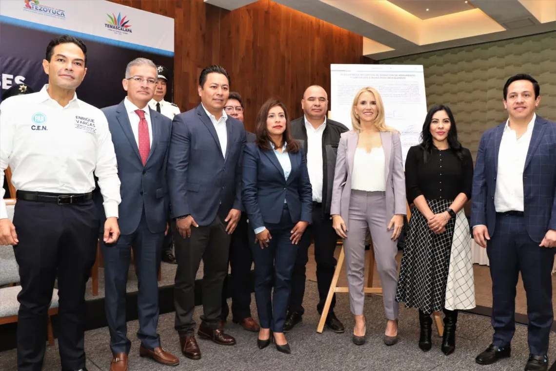 Dona Huixquilucan armamento a seis municipios del Edomex para fortalecer a sus corporaciones policiacas