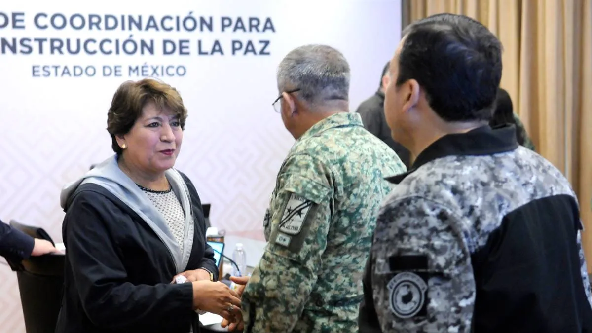 Delfina Gómez: Refuerzan estrategia de seguridad para Edomex