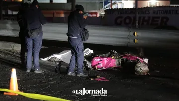 Motociclista muere en el puente de Tres Caminos en Toluca