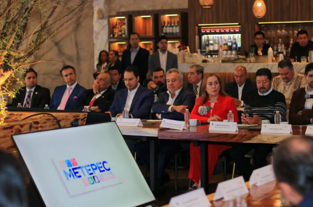 Sector empresarial de Metepec refrenda respaldo al alcalde Fernando Flores