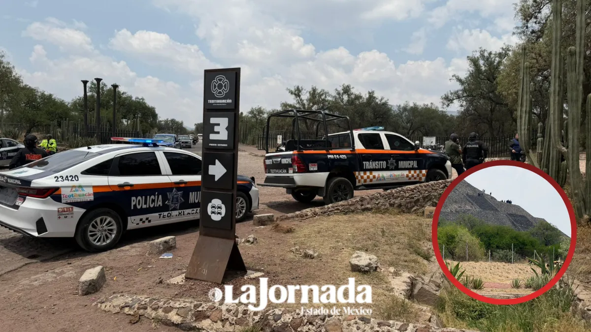 Tiroteo en zona arqueológica de Teotihuacán deja dos muertos y cuatro heridos