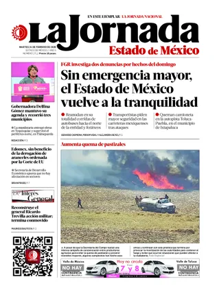 La Jornada Edomex | 24 de febrero de 2026