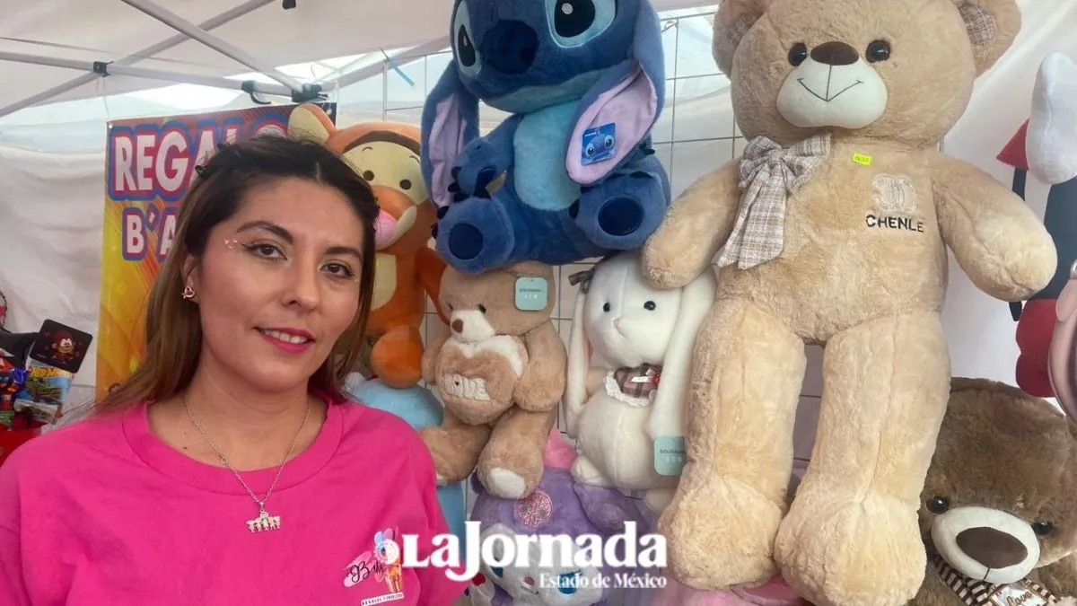 Feria del amor y del peluche arranca en Nezahualcóyotl