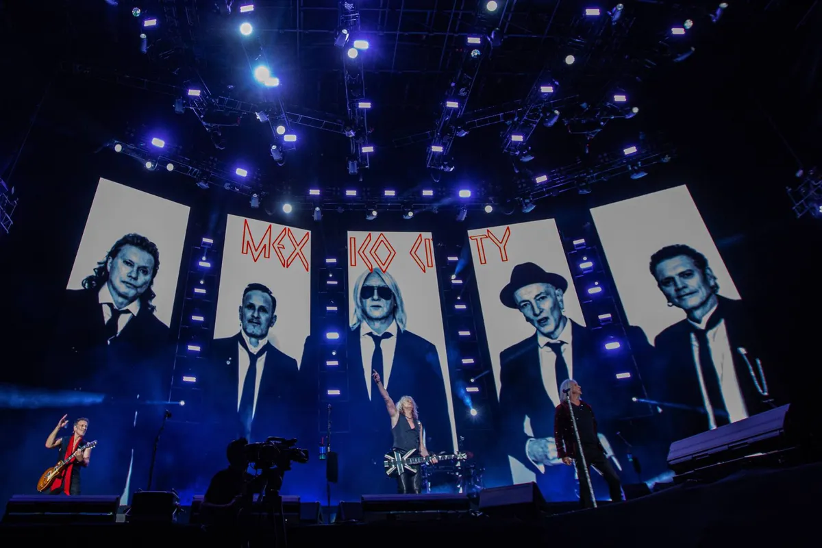 Def Leppard y Mötley Crüe en el Foro Sol