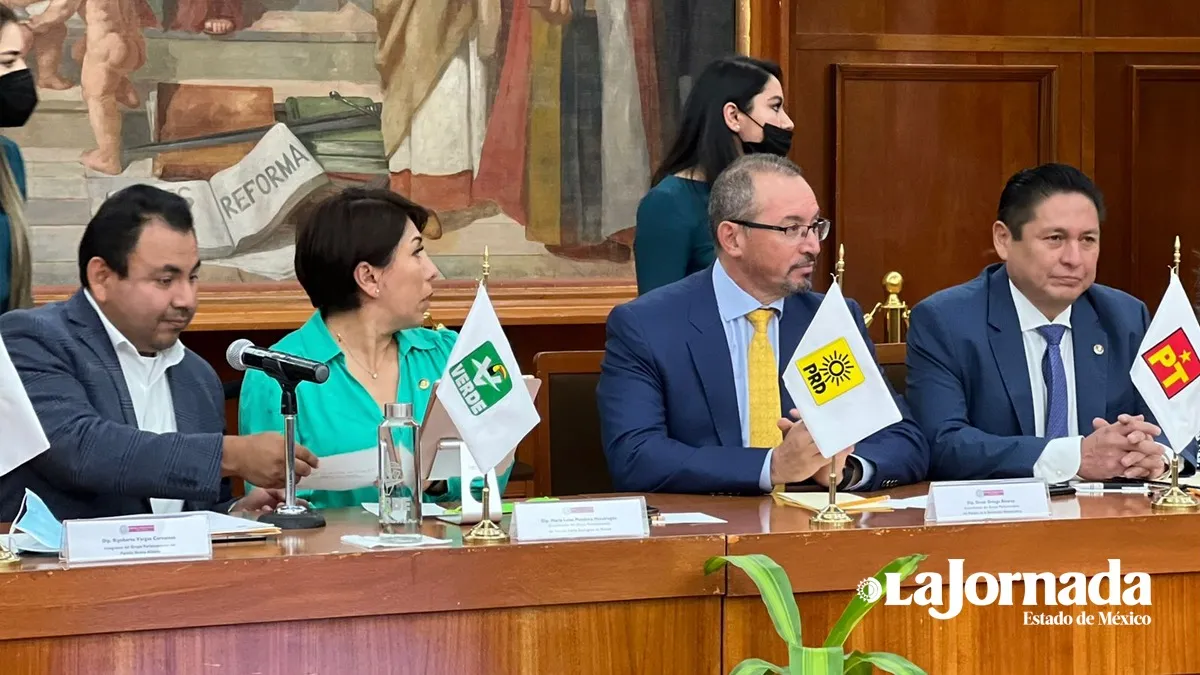 Arman PRD y PT bloque legislativo con otras bancadas
