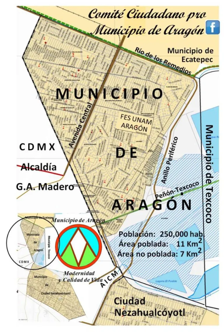 Vecinos de CD Neza buscan emanciparse para crear el municipio de Aragón